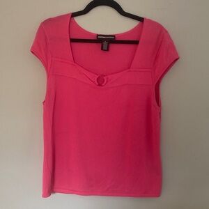Vera Wang Fuchsia Blouse